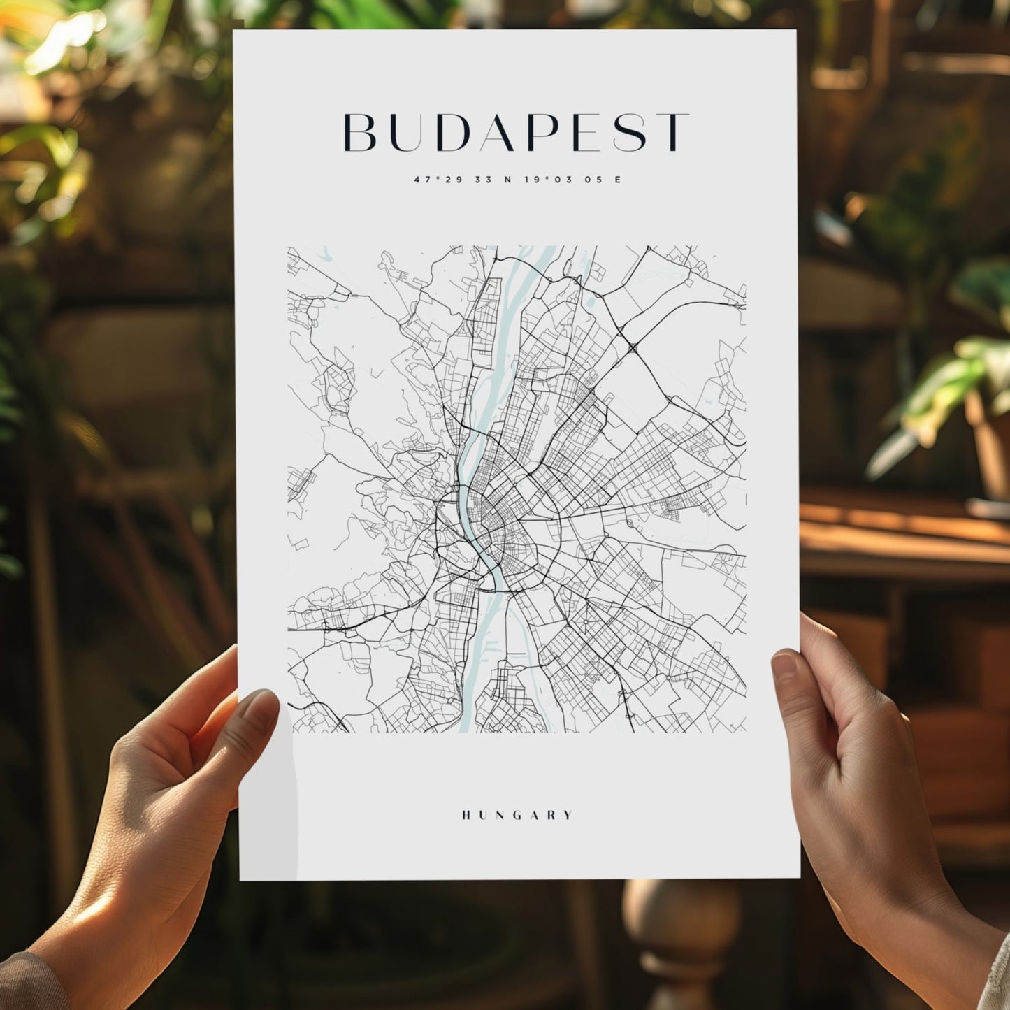 Budapest V3 Aluminum Print
