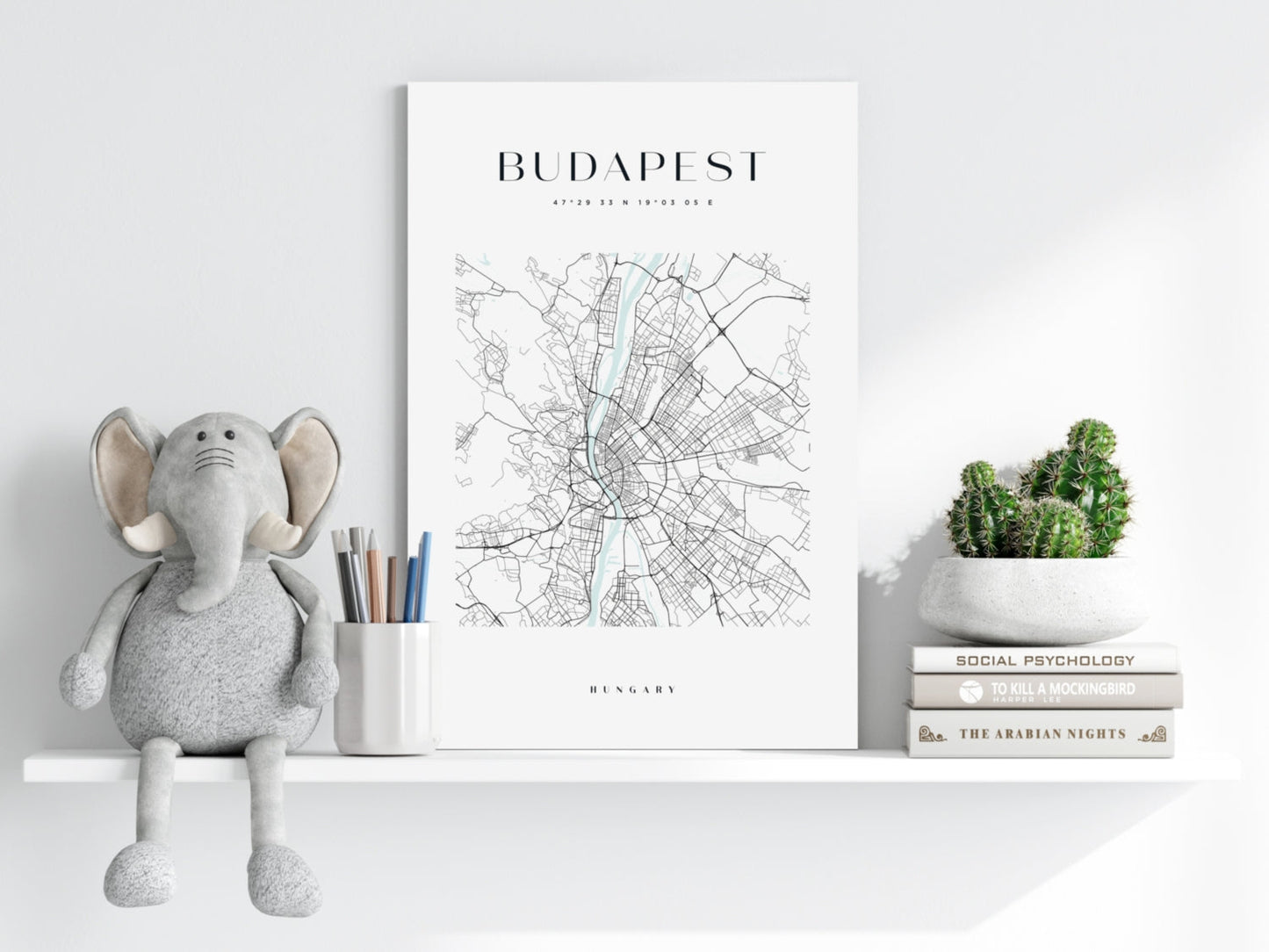 Budapest V3 Aluminum Print