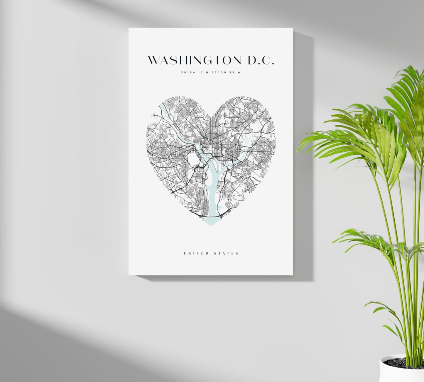 Washington V1 Aluminum Print