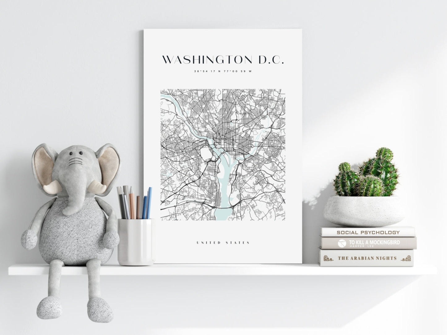 Washington V3 Aluminum Print