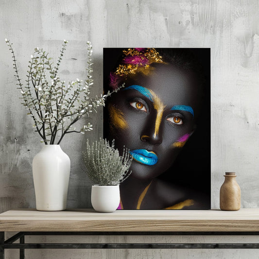 Woman Aluminum Print