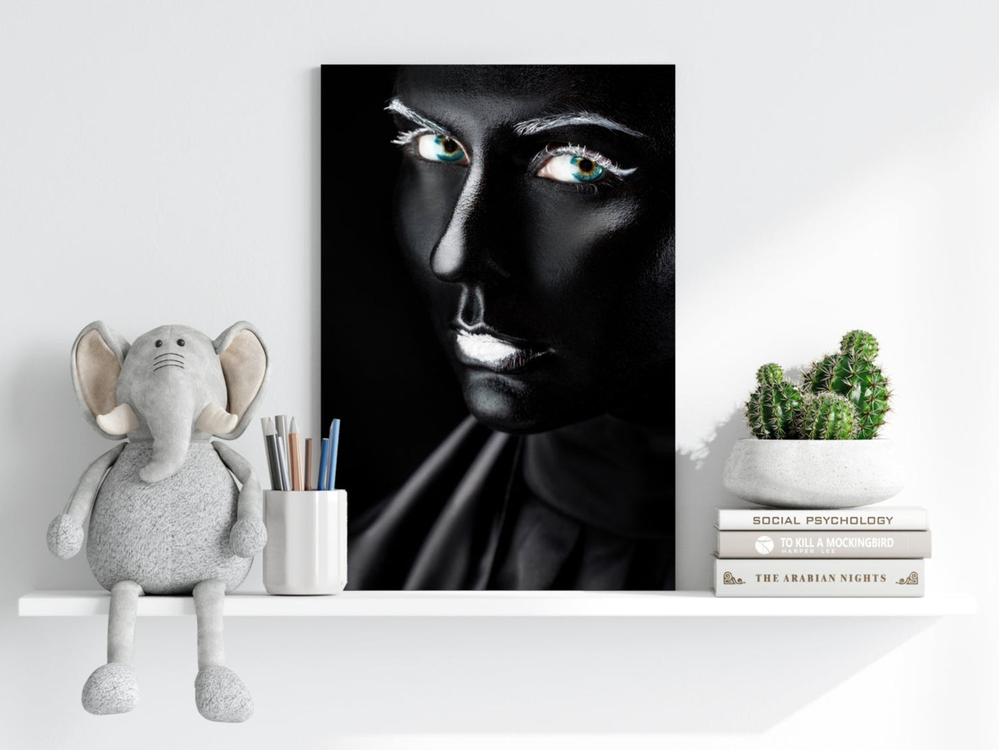 Woman Aluminum Print