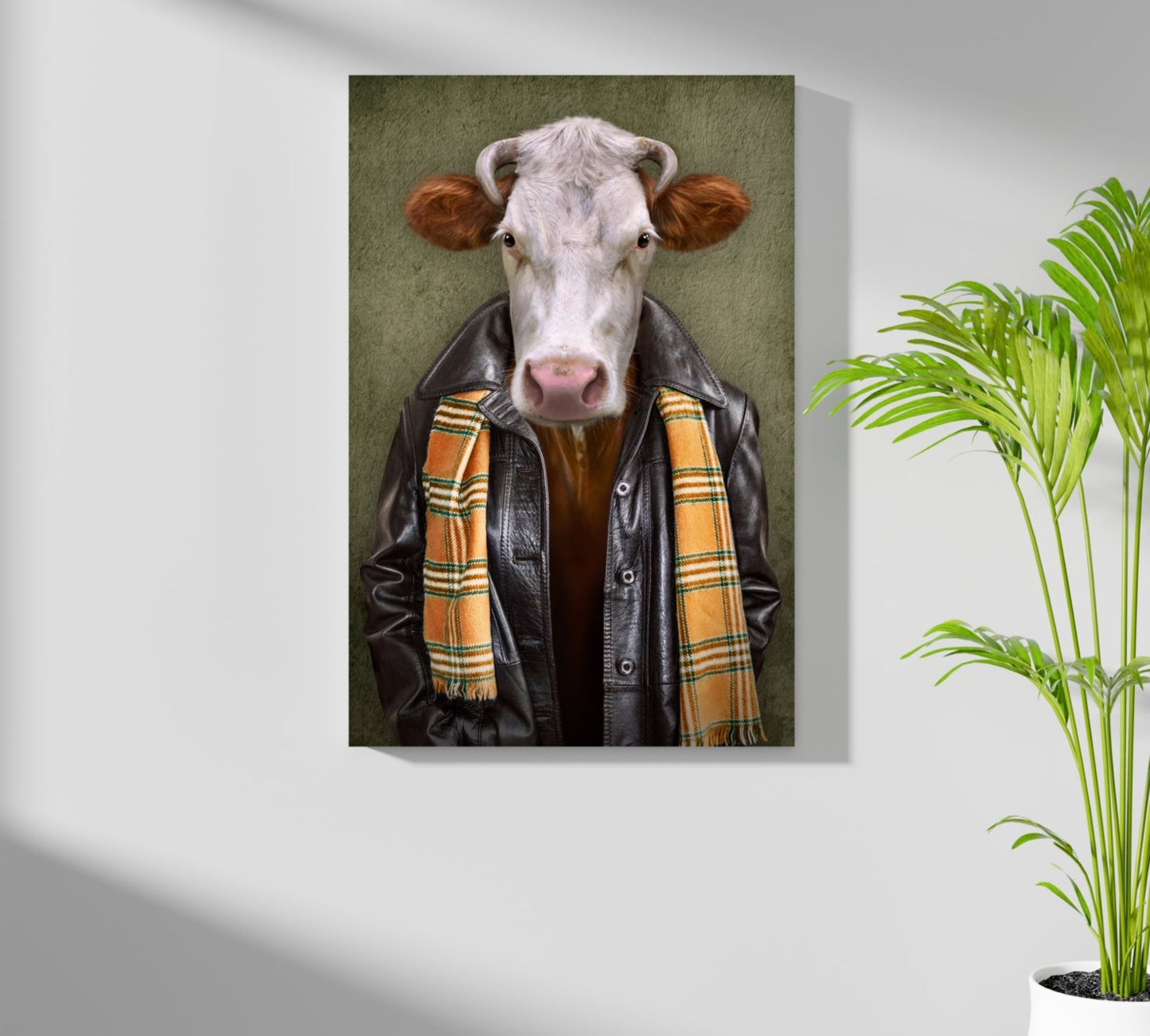 Ox Aluminum Print