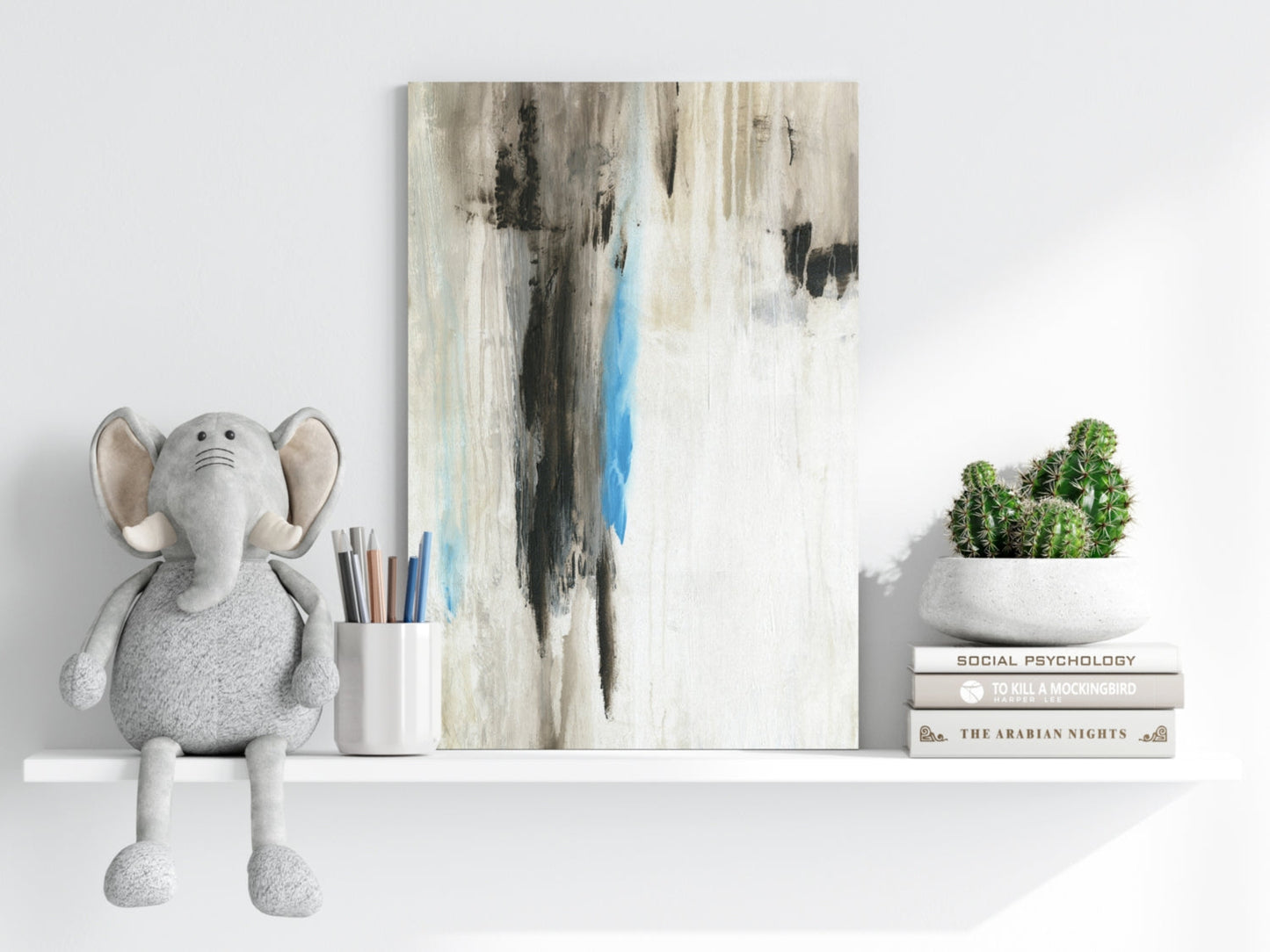 Abstract Aluminum Print