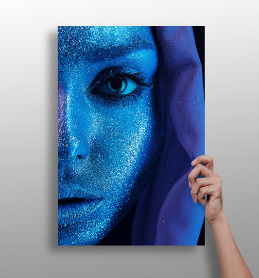 Woman Aluminum Print