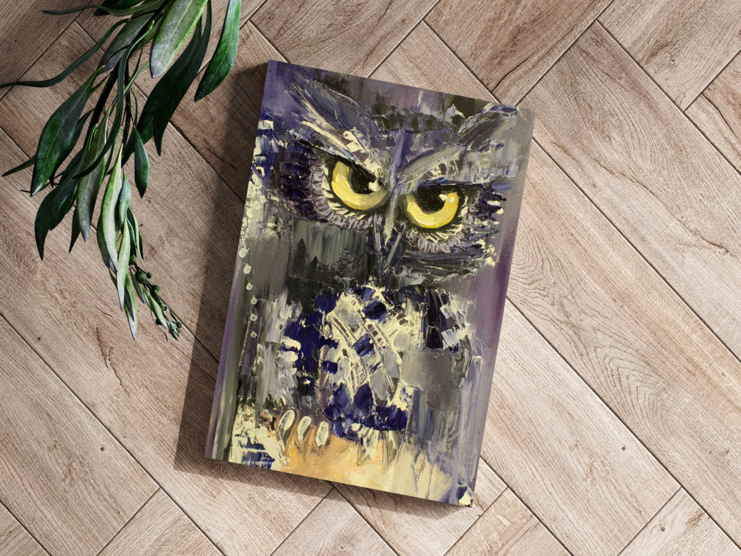 Owl Aluminum Print