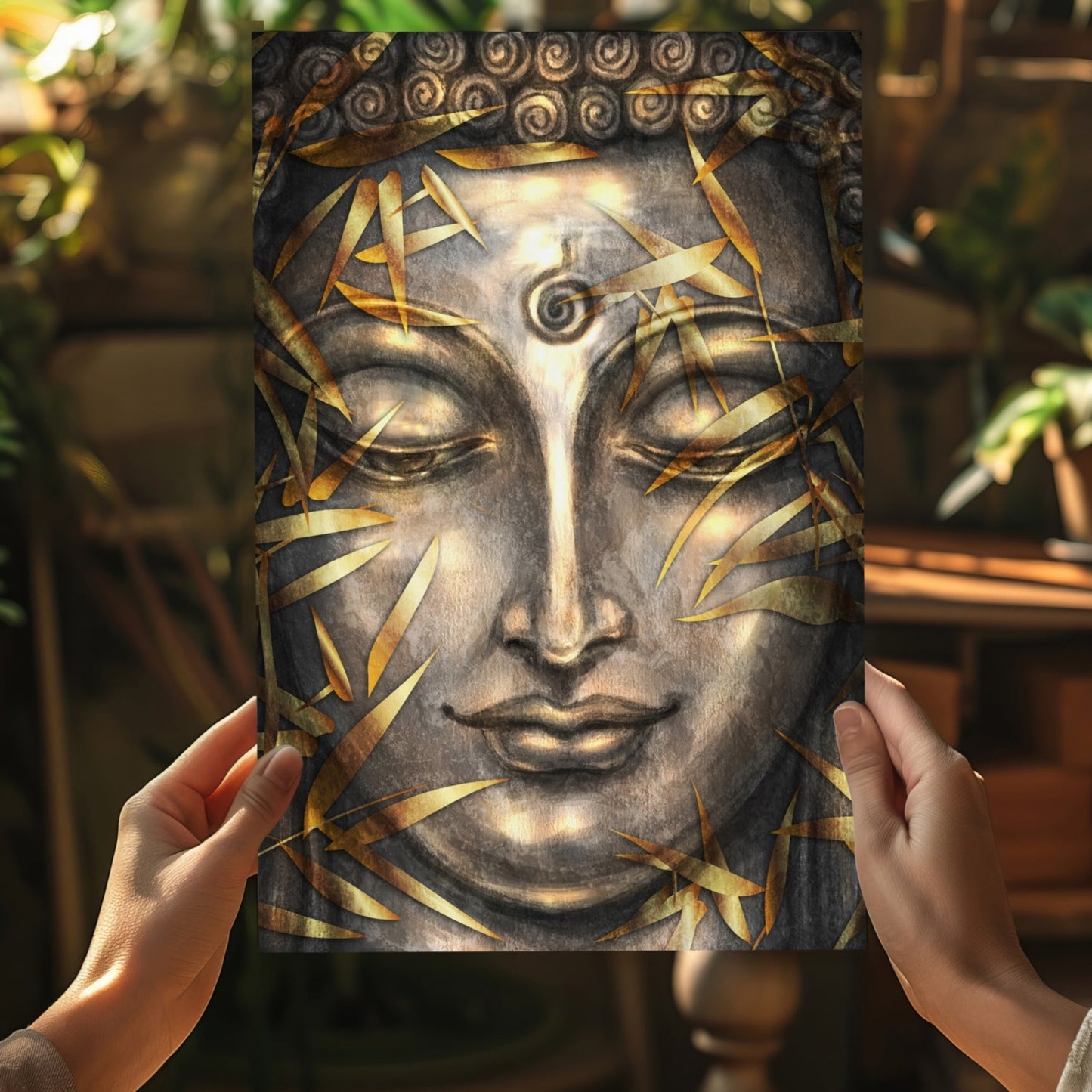 Buddha Aluminum Print