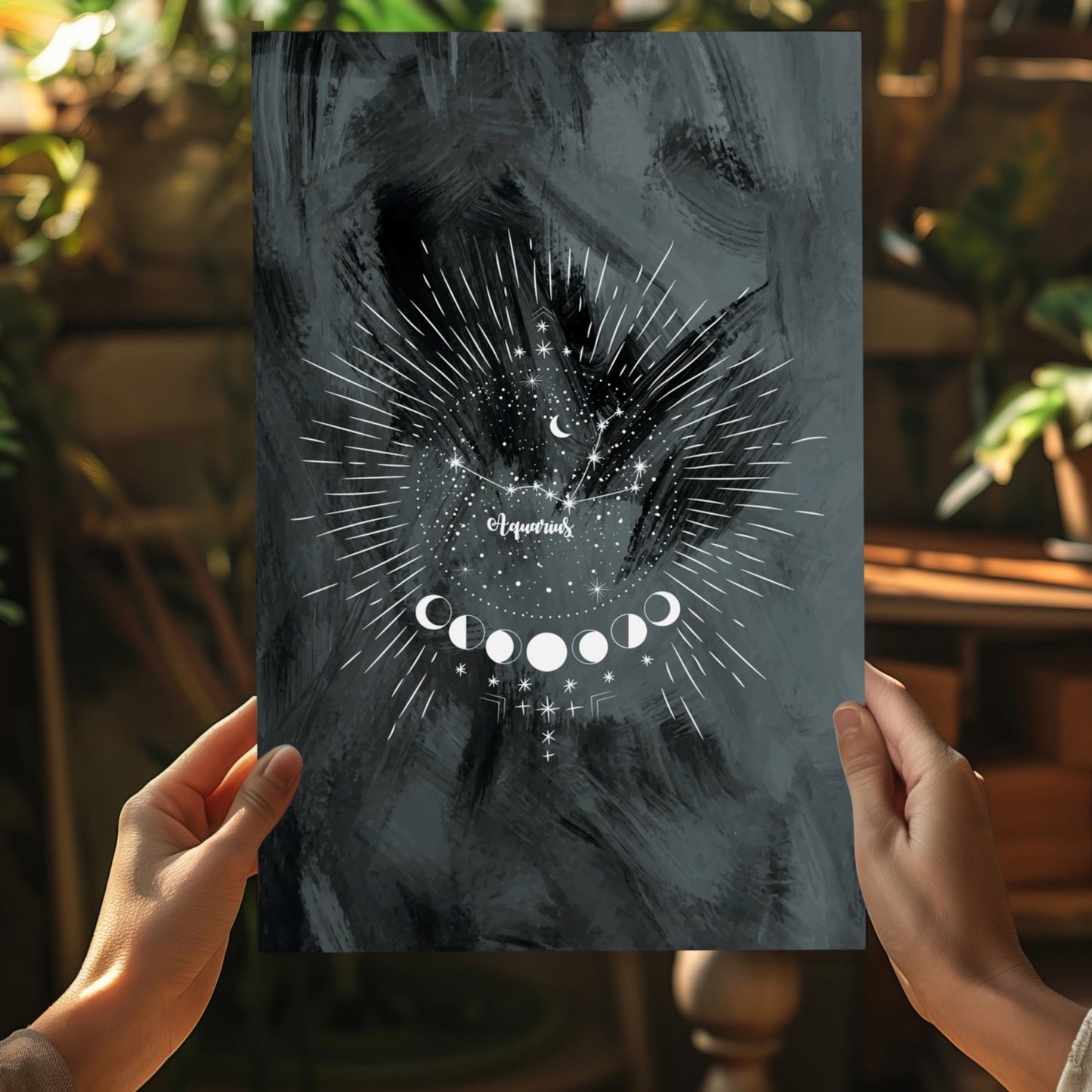 Aquarius Aluminum Print