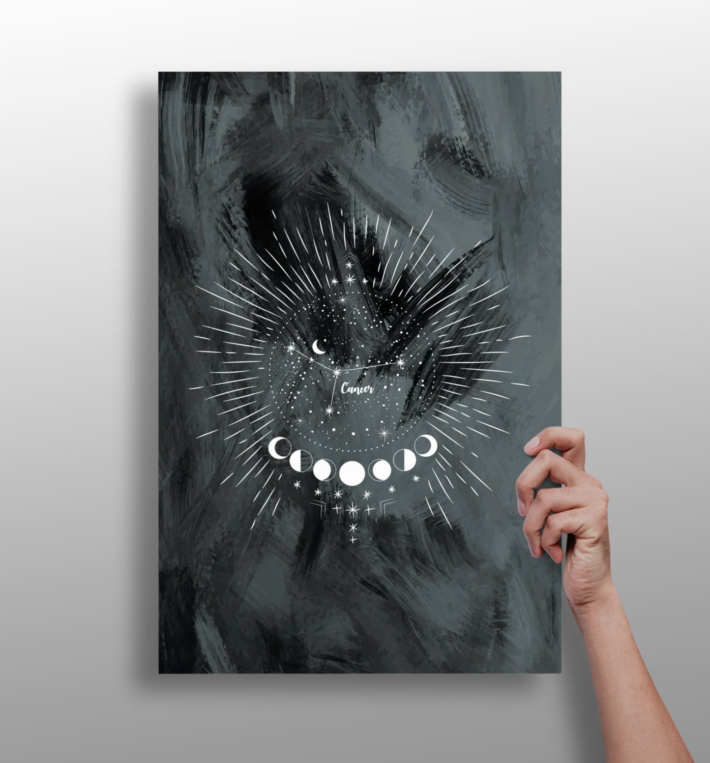 Cancer Aluminum Print