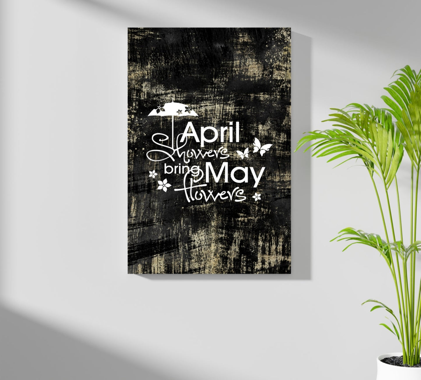 April Showers Aluminum Print