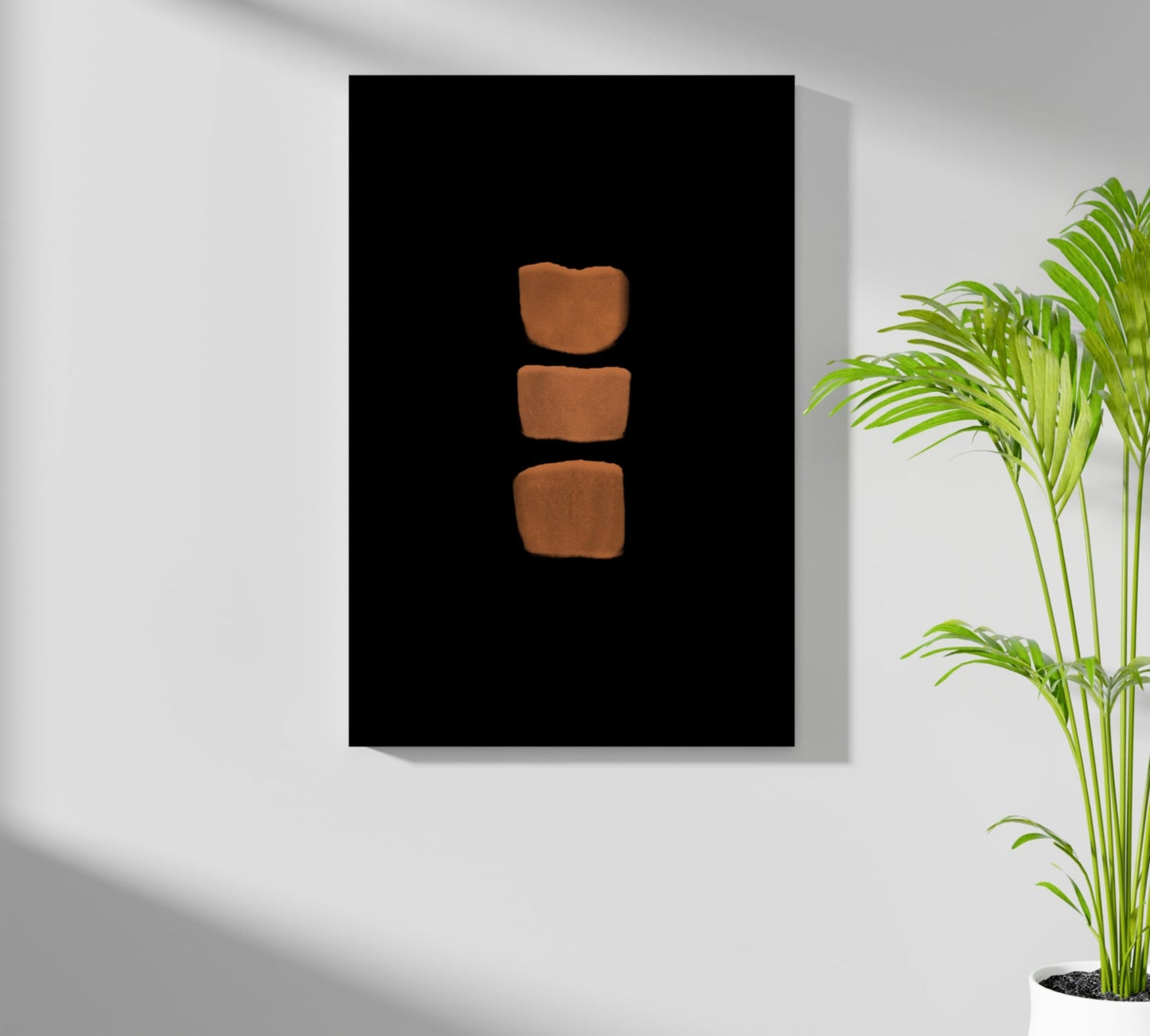 Line Art Shapes V4 Aluminum Print