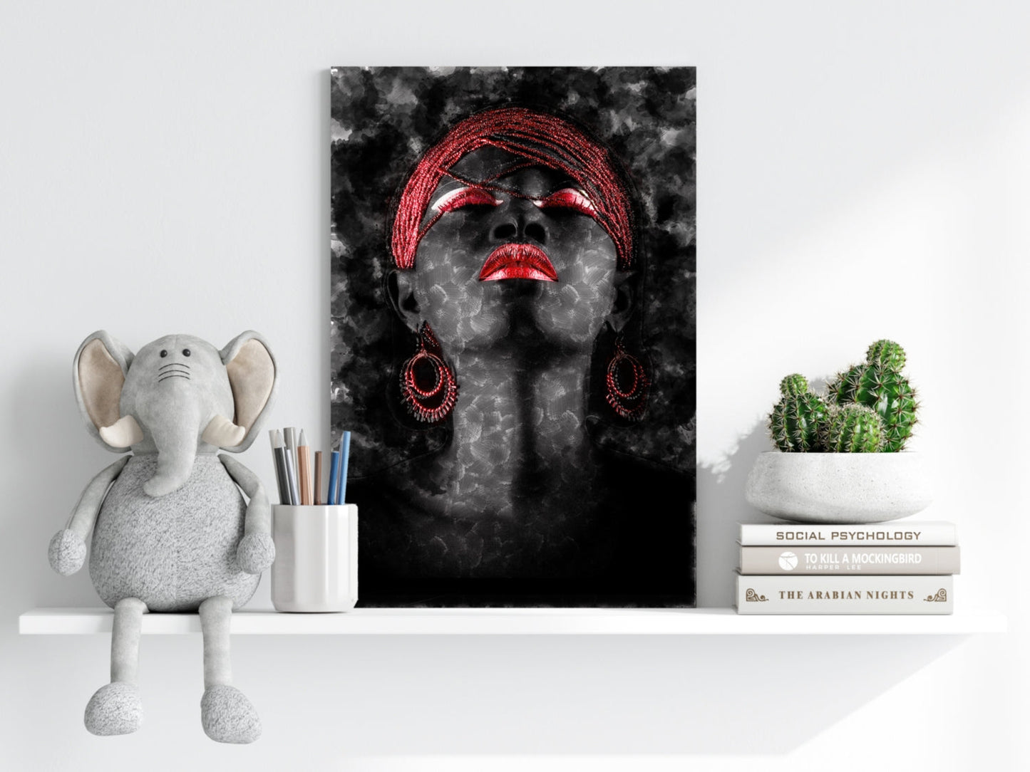 Woman Aluminum Print