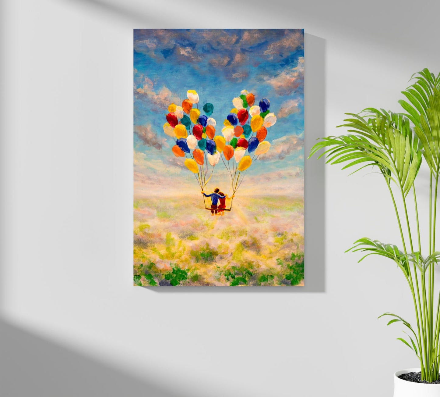 Balloons Aluminum Print