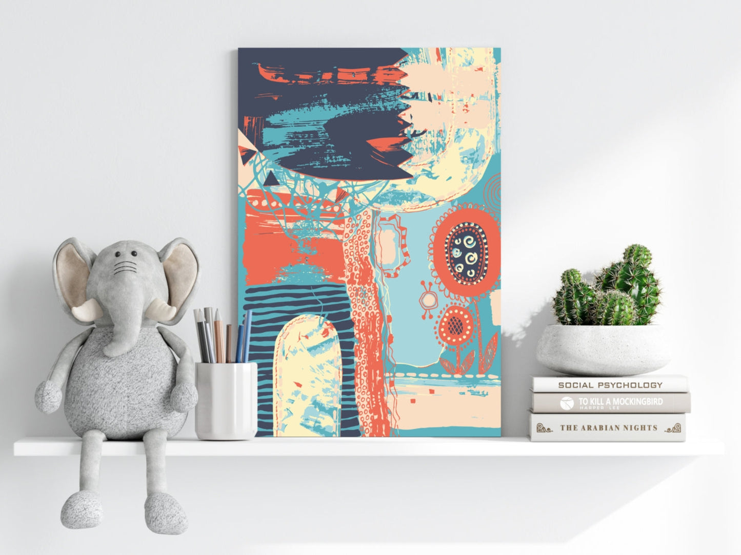 Modern Art Aluminum Print