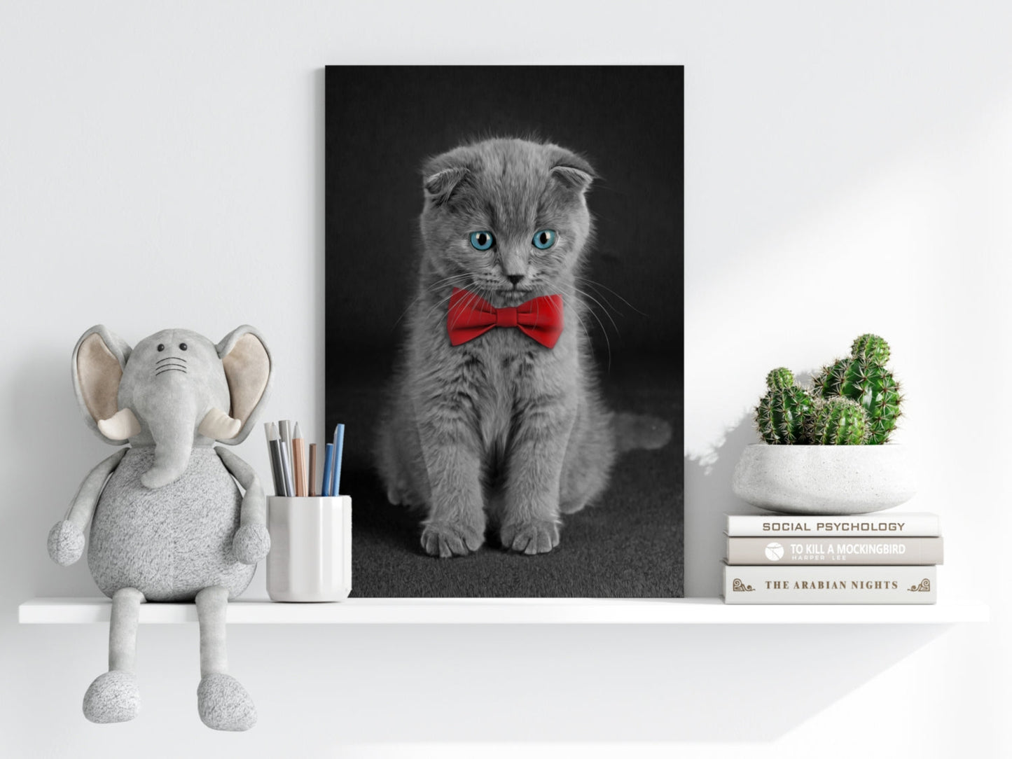 Cute Kitten Aluminum Print