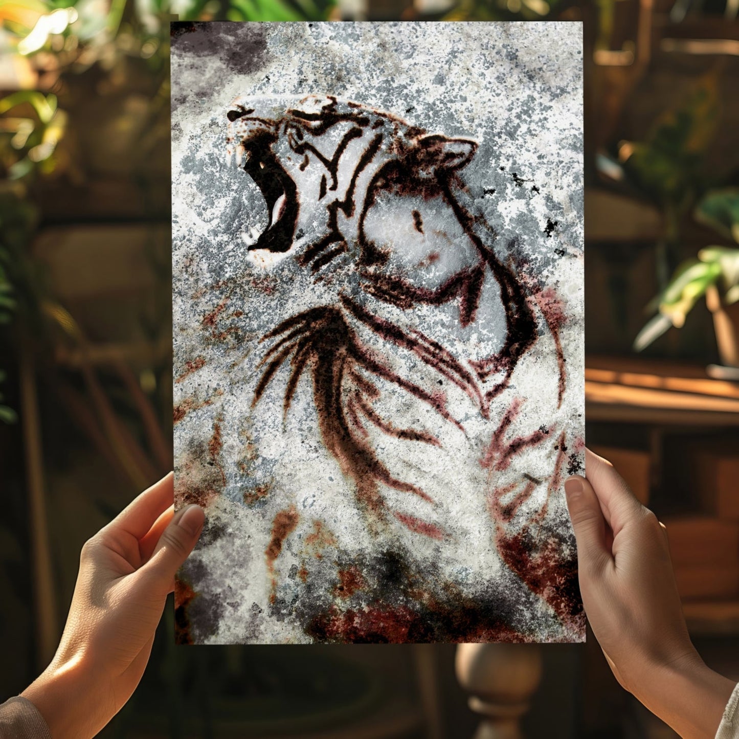 Tiger Aluminum Print
