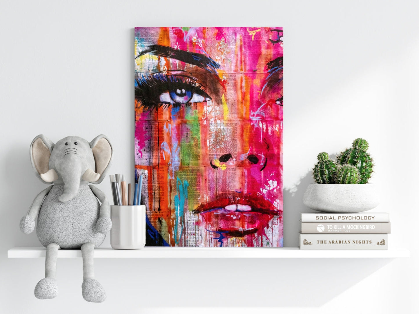 Woman Aluminum Print
