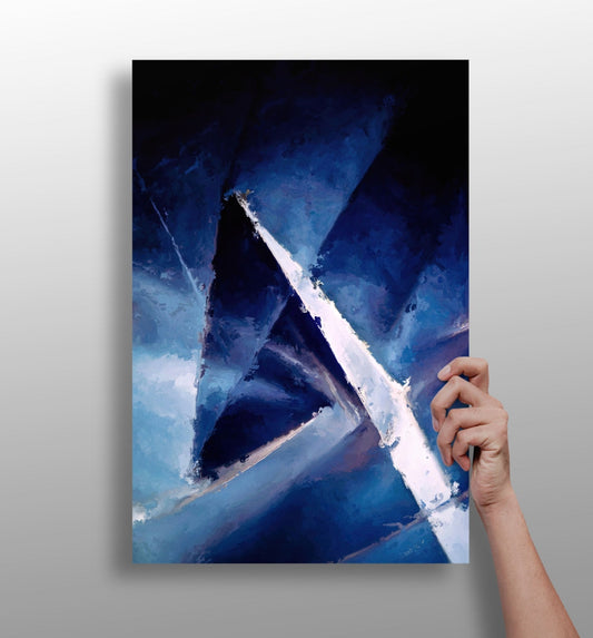 Abstract Geometry Aluminum Print