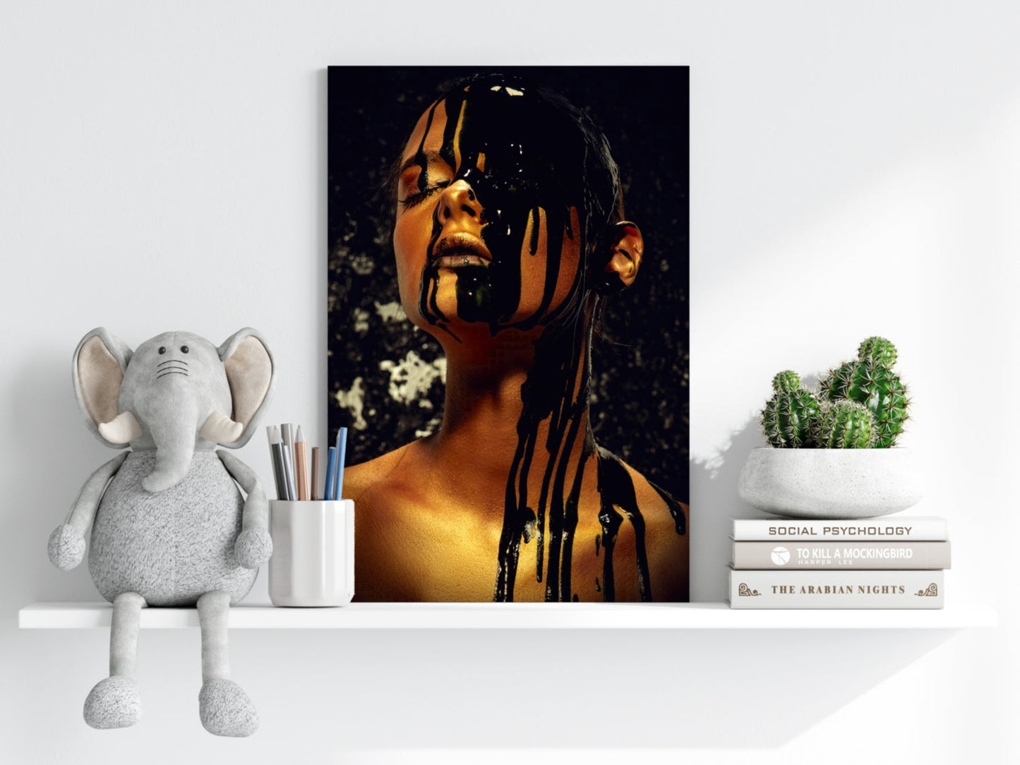 Woman Aluminum Print