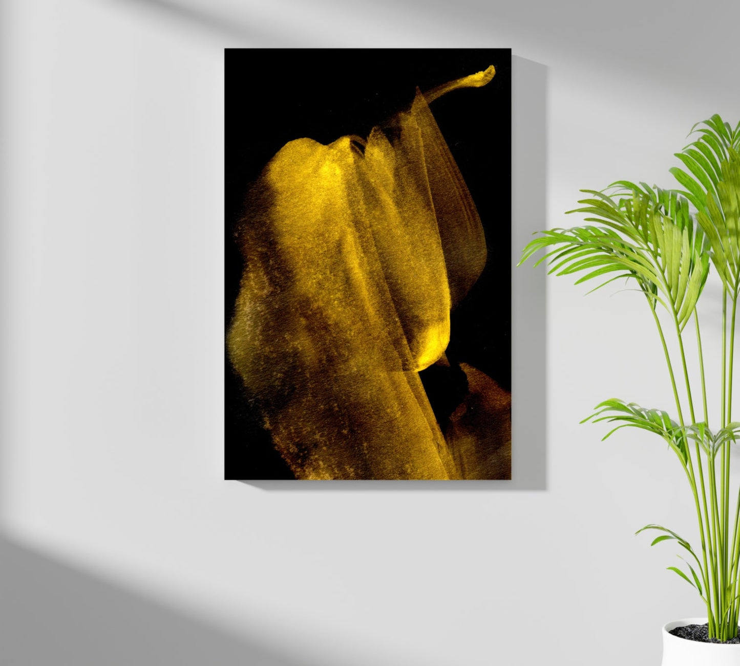 Shade of Gold V3 Aluminum Print