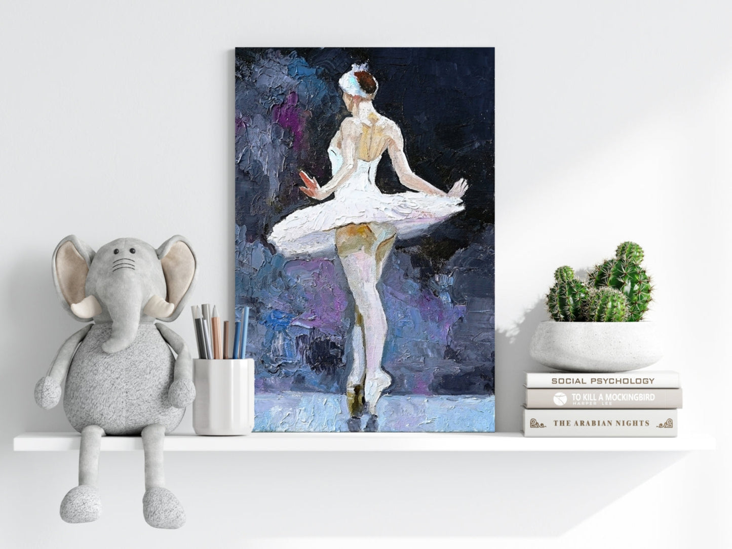 Ballet Performing Aluminum Print