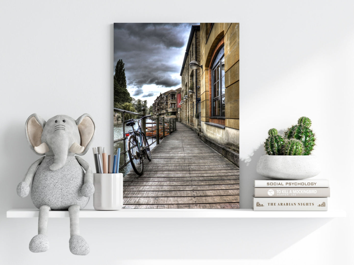 Italian Village Aluminum Print