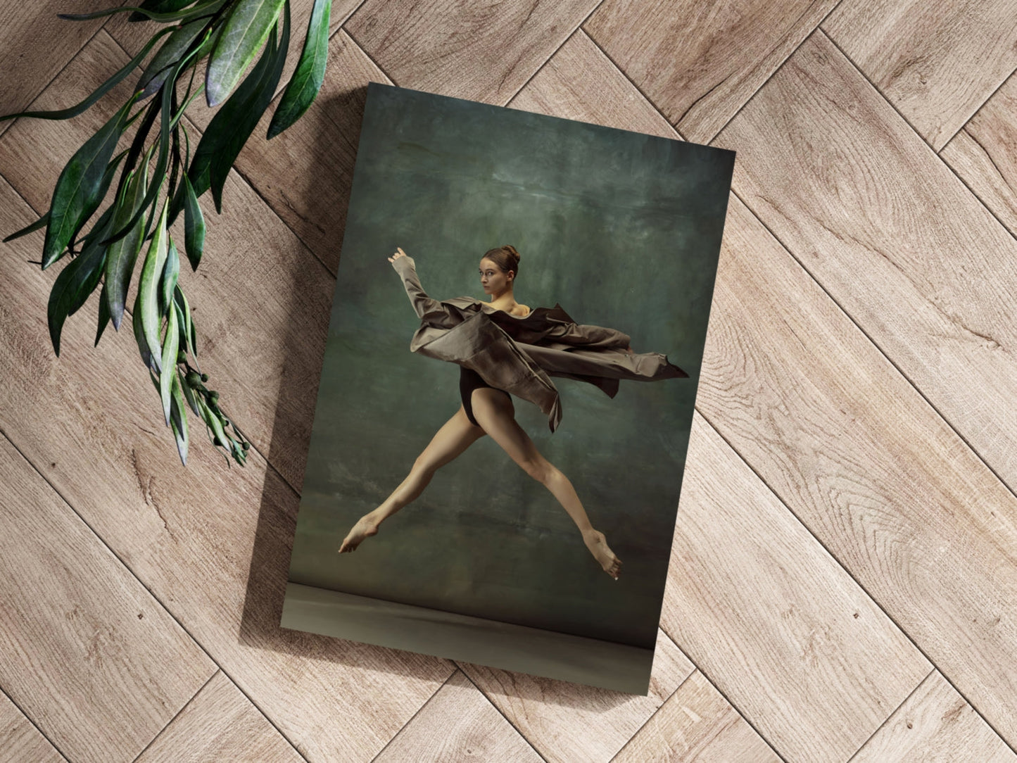 Ballet Dancer Aluminum Print