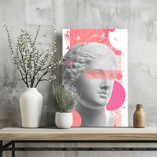 Contemporary Art  Aluminum Print