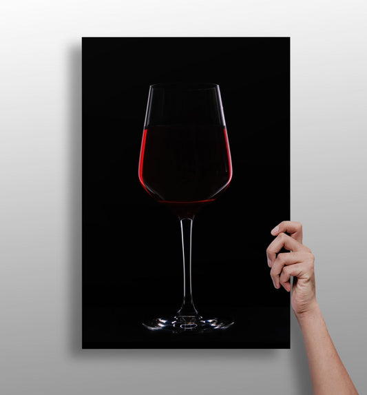 Red Wine Aluminum Print