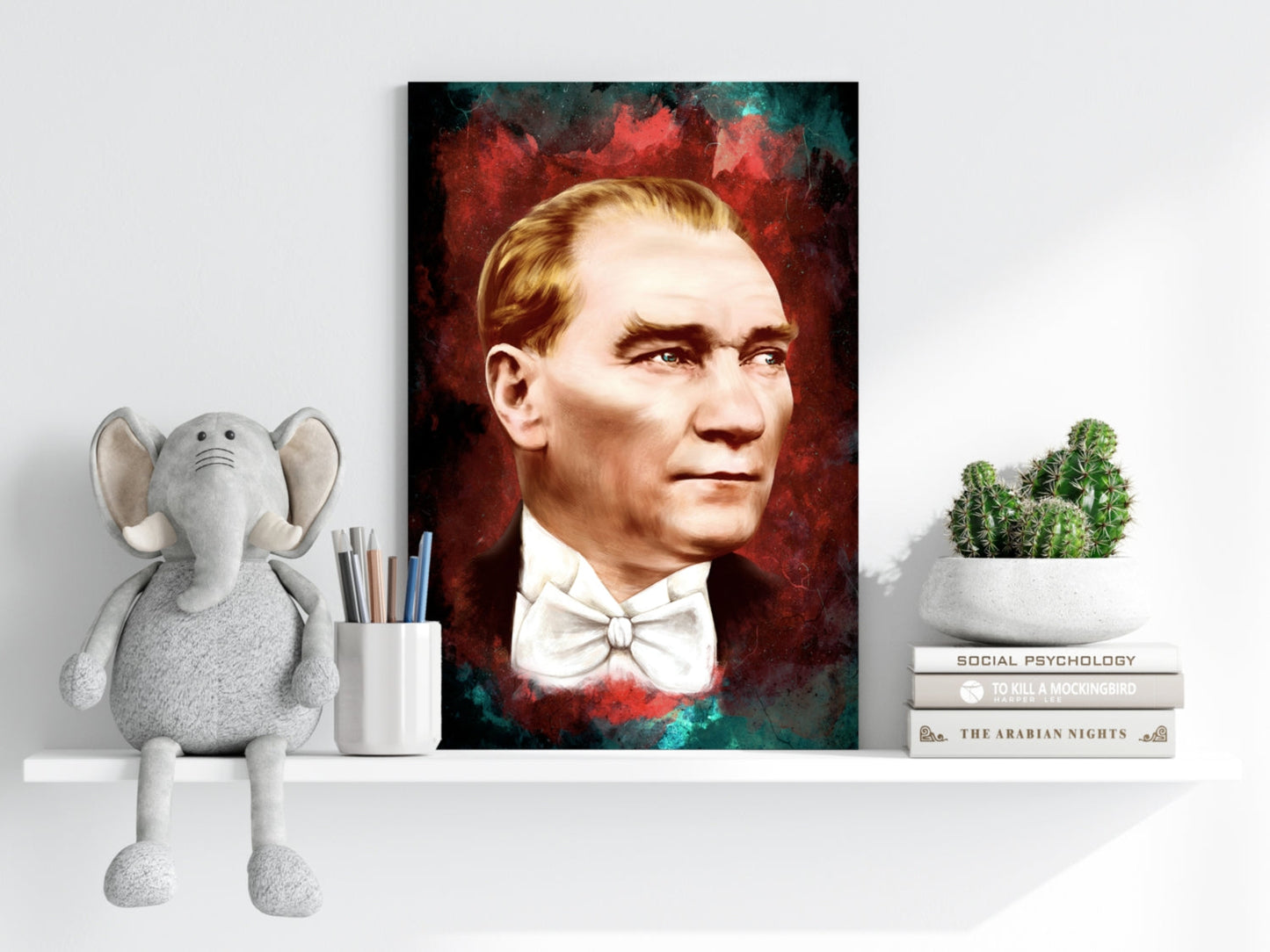 Ataturk Aluminum Print