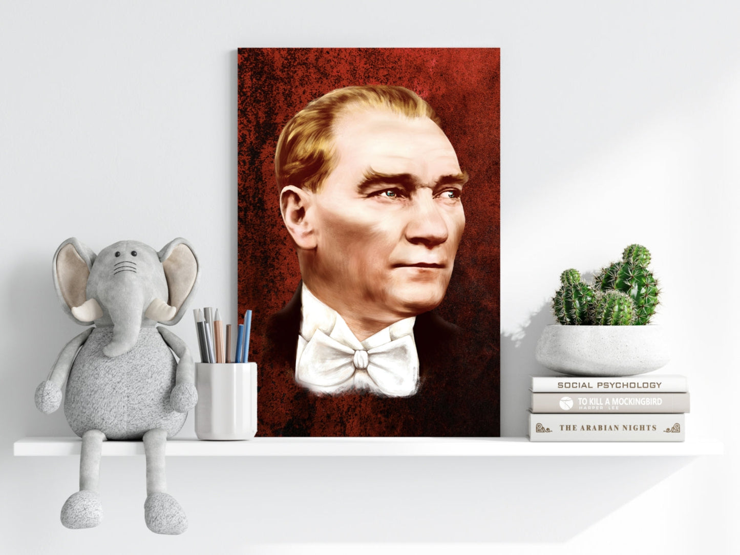 Ataturk Aluminum Print