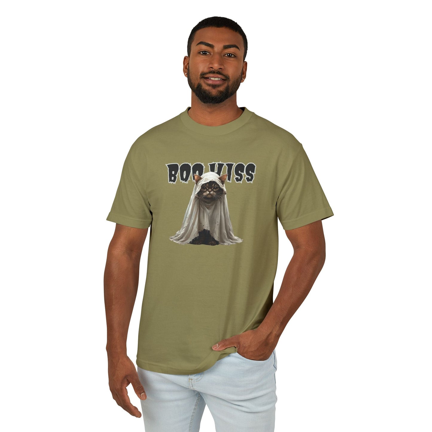 Boo Hiss Ghost Kitty Unisex Tee