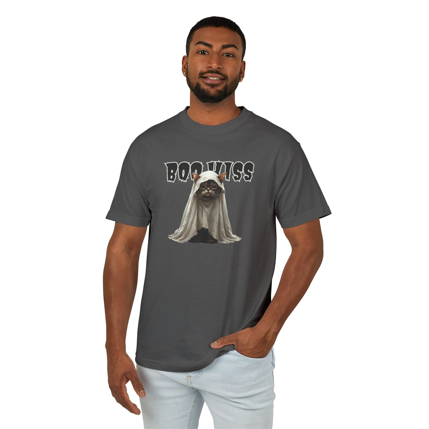 Boo Hiss Ghost Kitty Unisex Tee
