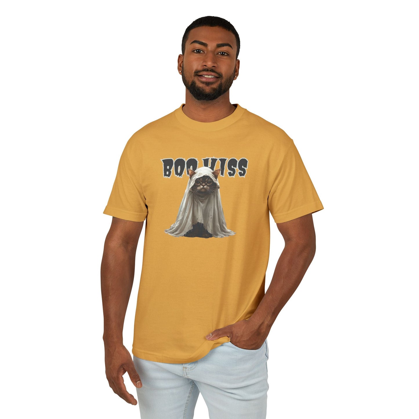 Boo Hiss Ghost Kitty Unisex Tee
