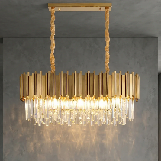 Bourbons Alphonsus Crystal Chandelier
