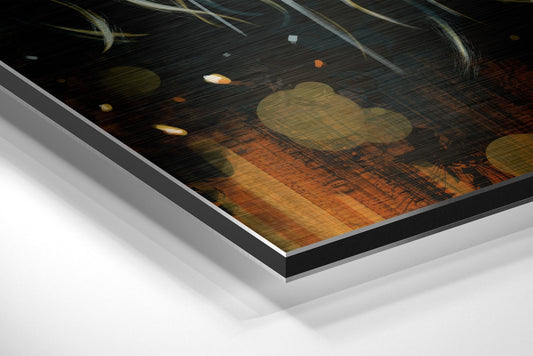 Joker Brushed Aluminium Dibond Wall Art