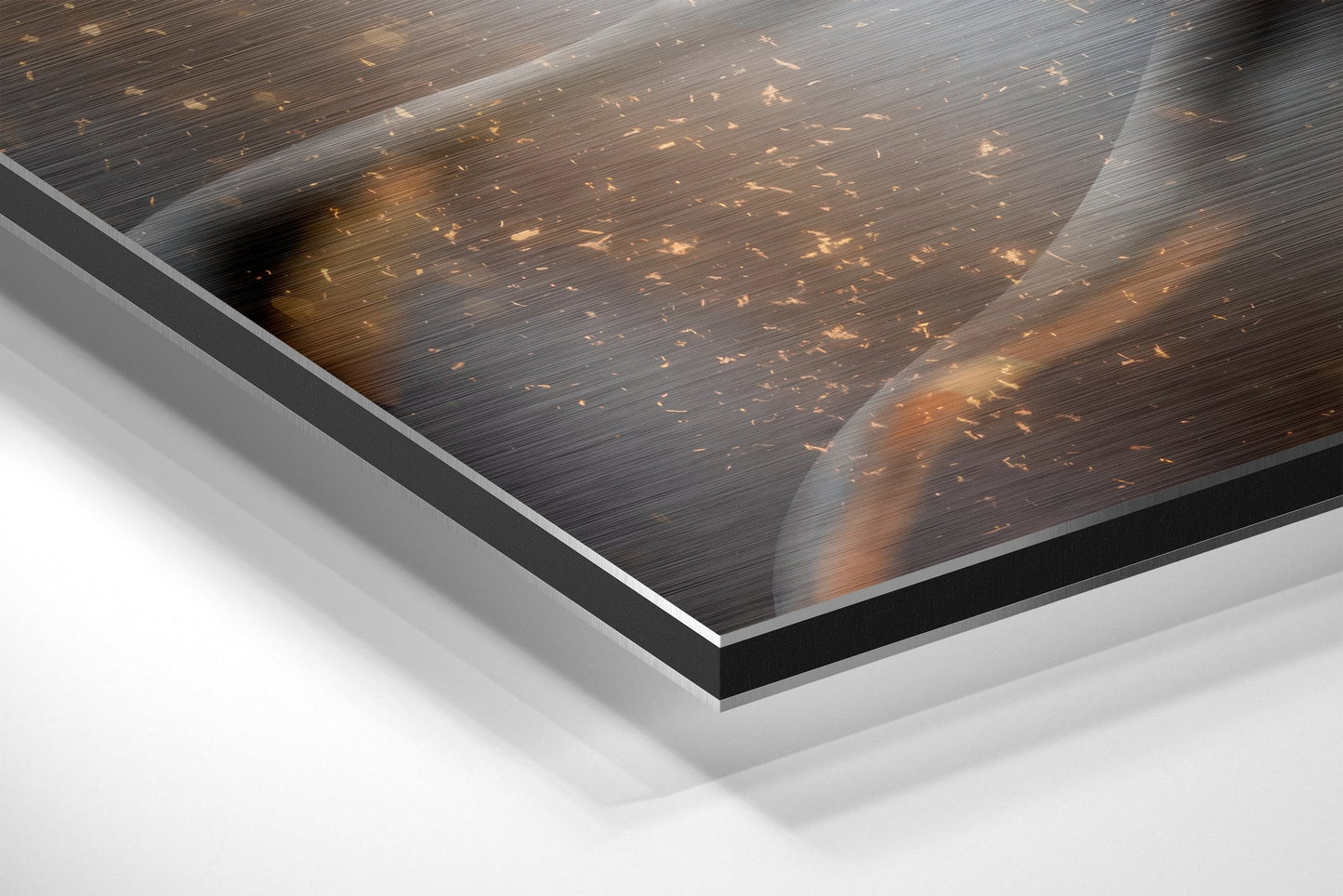 Deathstroke Brushed Aluminium Dibond Wall Art