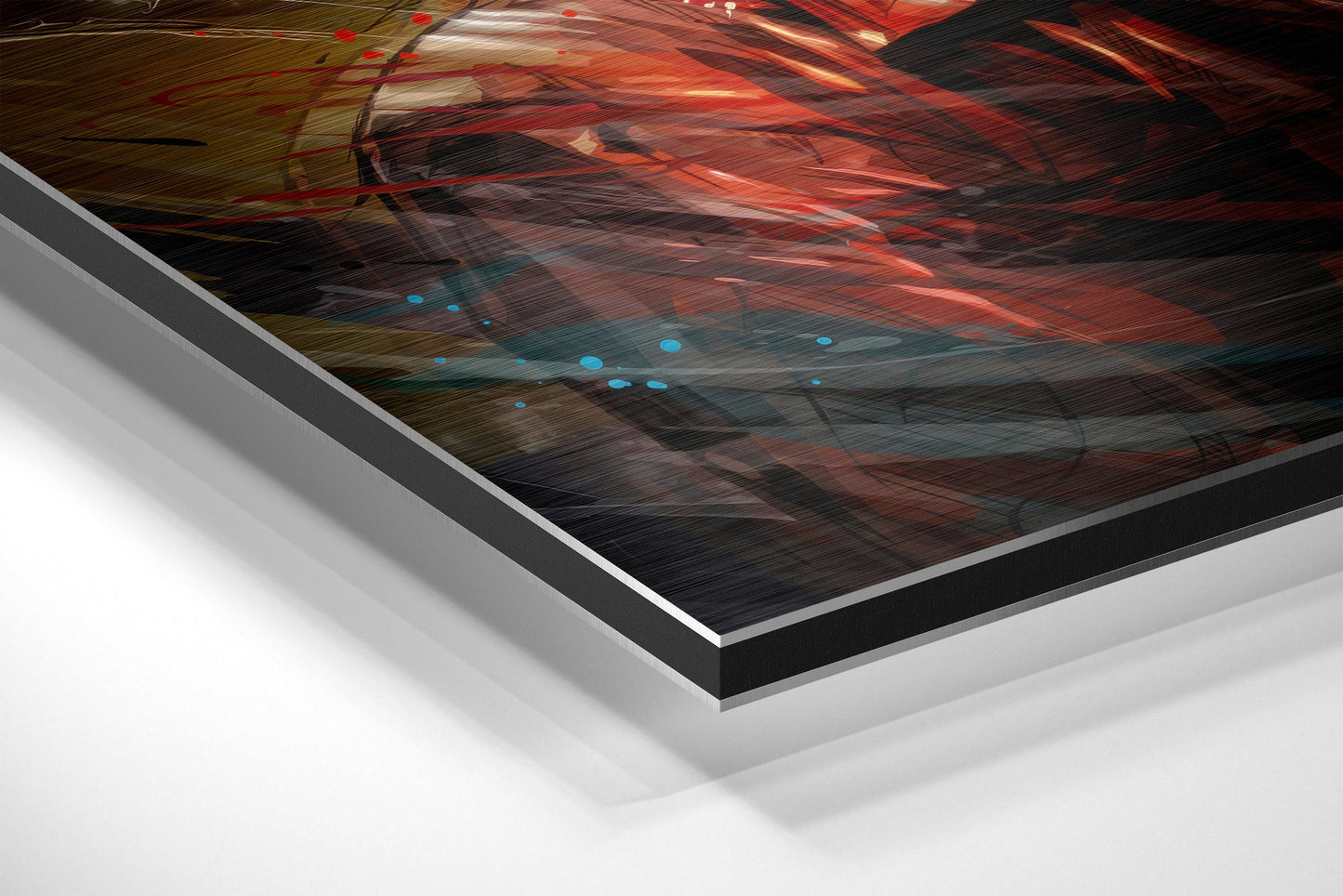 Tyler Durden Brushed Aluminium Dibond Wall Art