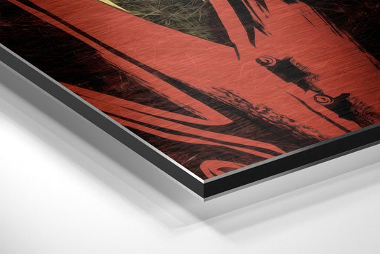 Peaky Blinders Brushed Aluminium Dibond Wall Art