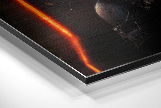Call of Duty Brushed Aluminium Dibond Wall Art