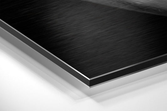 Money Brushed Aluminium Dibond Wall Art