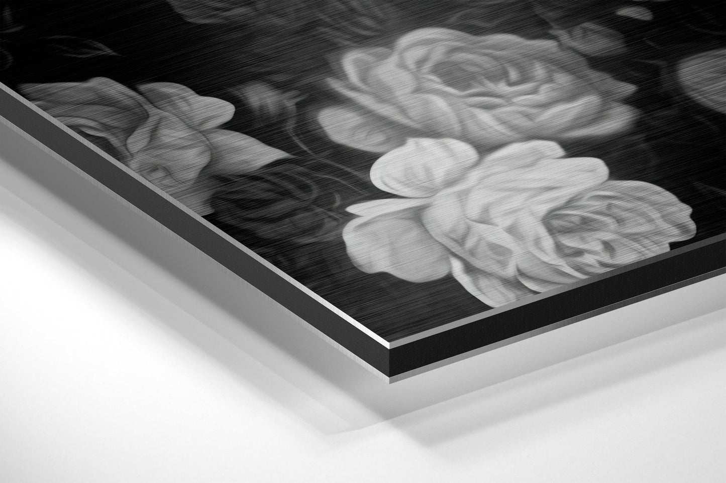 Skull Brushed Aluminium Dibond Wall Art