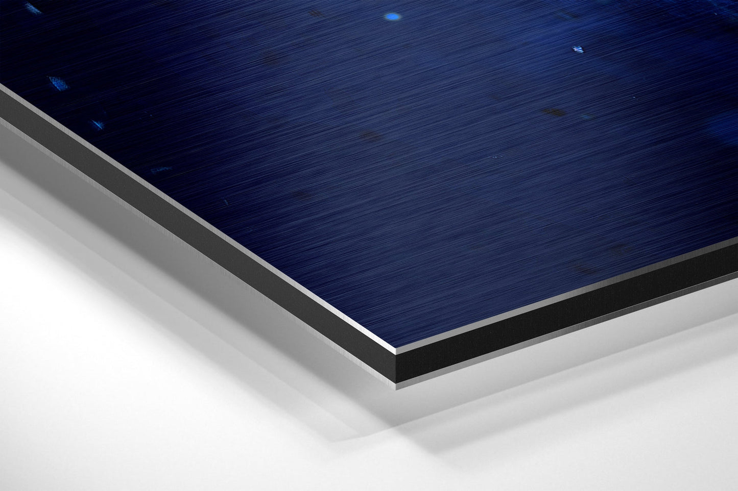 Messi Brushed Aluminium Dibond Wall Art