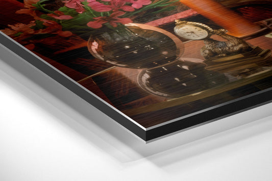 Game of Fate Brushed Aluminium Dibond Wall Art