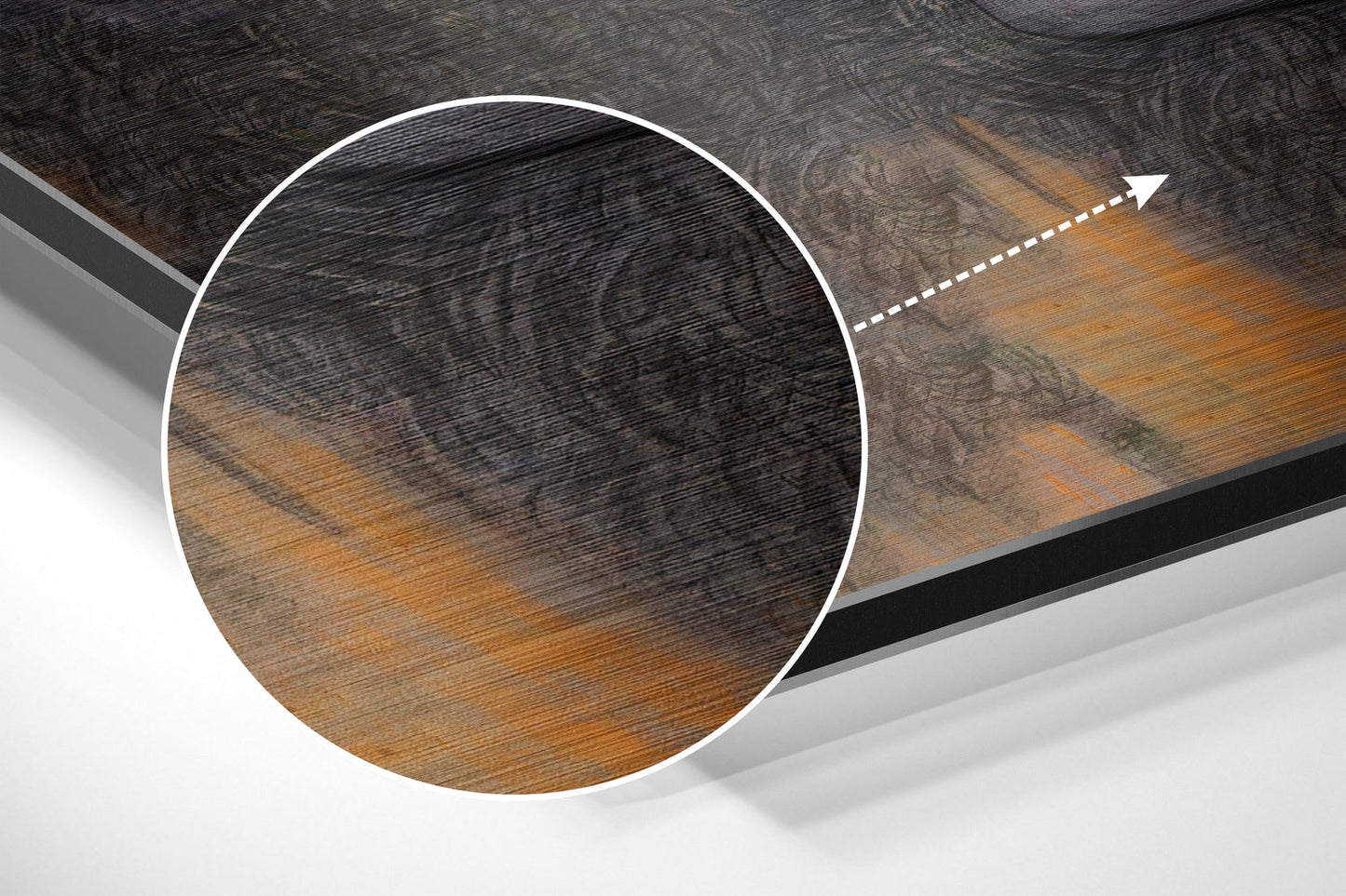 Sultan Brushed Aluminium Dibond Wall Art