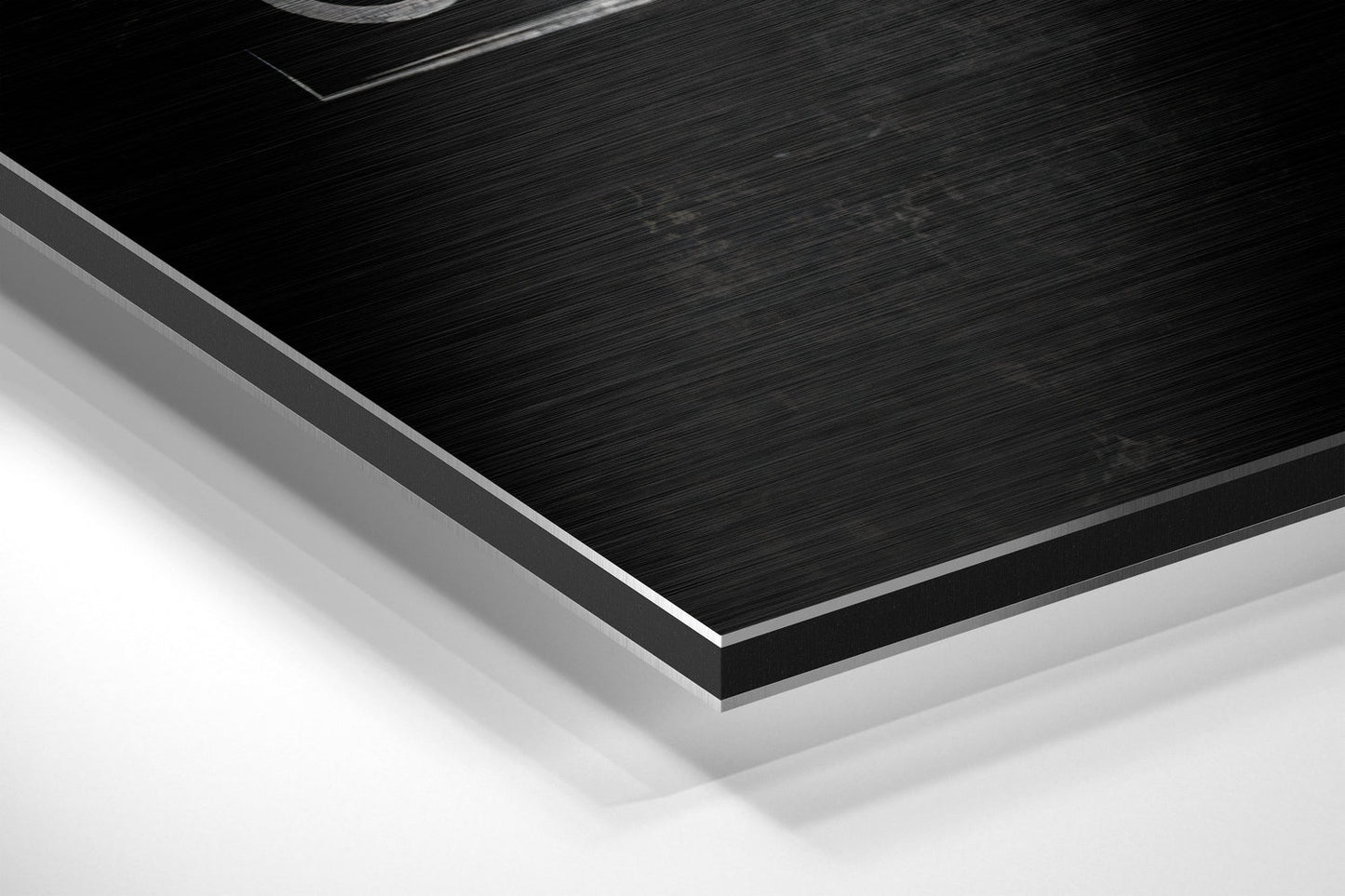 Eat, Sleep, Gym Brushed Aluminium Dibond Wall Art