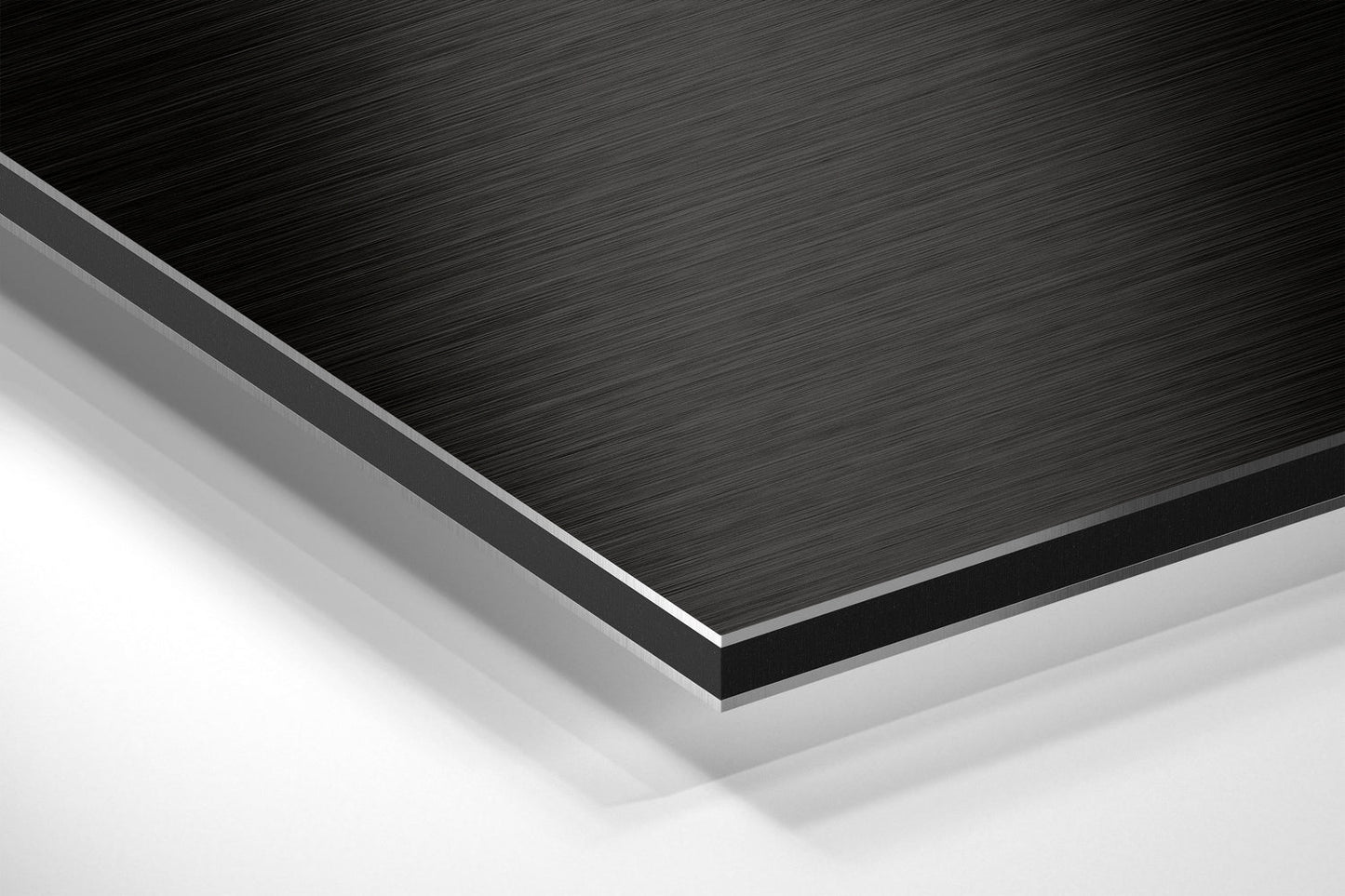 Brain Brushed Aluminium Dibond Wall Art