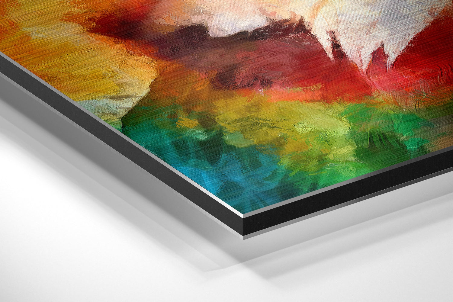 Eagle Brushed Aluminium Dibond Wall Art