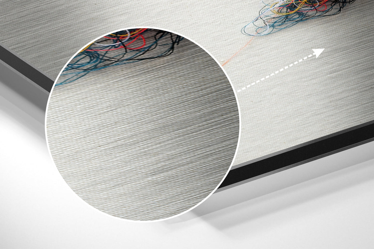 Sparrow Brushed Aluminium Dibond Wall Art
