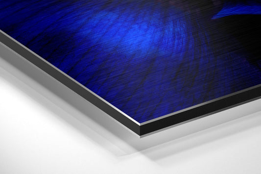 Micro Beauty Brushed Aluminium Dibond Wall Art